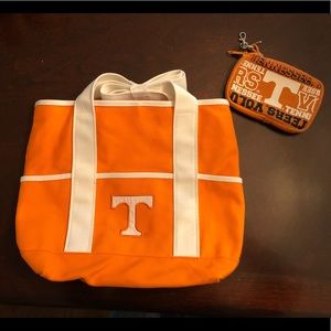 University of Tennessee Small Tote&Change Purse